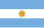 La bandiera dell'Argentina