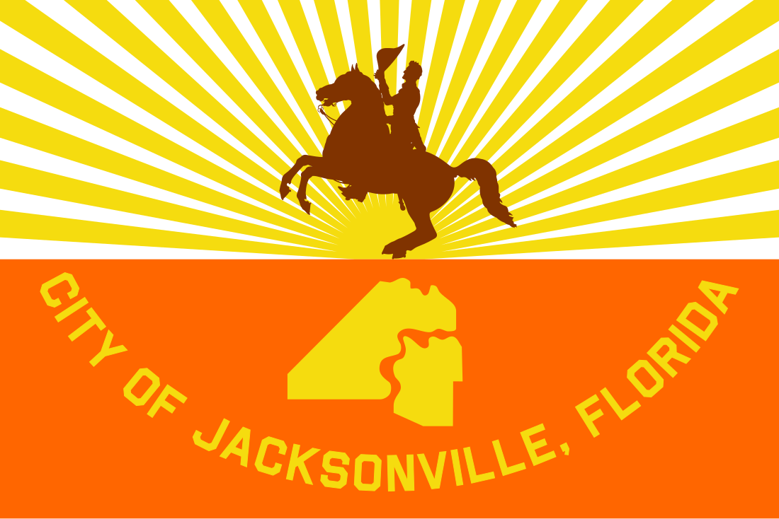 Flaga Jacksonville