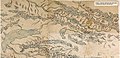 Fragment of medieval Oirat map shows Lake Balkhash, Ob, Irtysh and Ili rivers.jpg