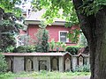 Deutsch: Der Alte Friedhof in Freiburg. Heute als Parkanlage genutzt.