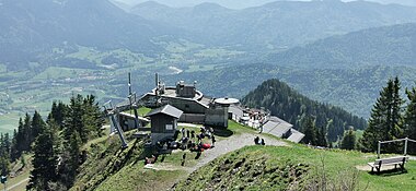 Brauneck 2 (Seilbahn-Bergstation von oben) 2022