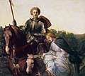 Una and the Red Cross Knight by George Frederic Watts, c. 1860