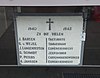 Gedenksteen voor de omgekomen personeelsleden van Zeepfabriek Dobbelman