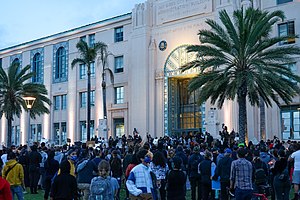 Protest George'a Floyda w San Diego 31 maja 2020 r.jpg