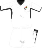 Kit acasă Ghana 2008.svg