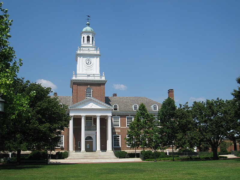 File:Gilman Hall, Johns Hopkins University, Baltimore, MD.jpg