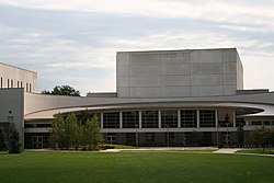 The Goshen College Music Center in Goshen, Indiana, Mennonite Church USA. Goshen College Music Center.JPG