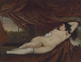 Femeie goală culcată, 1862 - Musée d'Orsay, Paris