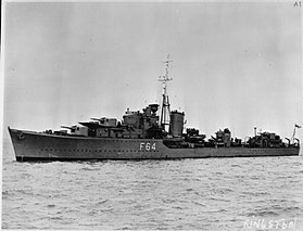 A HMS Kingston (F64) cikk illusztrációja