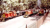 Haluwasa Shoreline Railroad, 1988, New Jersey, USA