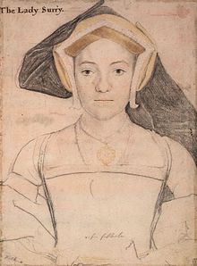 Frances de Vere, by Hans Holbein the Younger, c. 1535