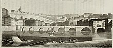 ancien pont de Saône