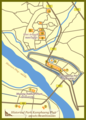 Map of Kamphaeng Phet Historical Park
