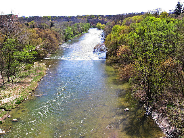 The Humber River in Toronto