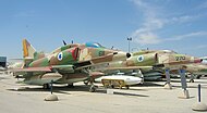 Two A-4 Skyhawk Ayit, A-4H and A-4N, 147 Squadron "Goring Ram"