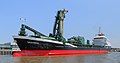 * Nomination Hopper Dredger "Spauwer", Bremerhaven --Llez 05:59, 15 October 2022 (UTC) * Promotion Good quality.--Famberhorst 06:12, 15 October 2022 (UTC)