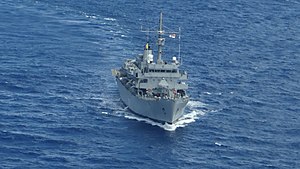 INS Sandhayak (J-18) at sea.jpg