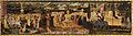 Bottega di Apollonio di Giovanni e Marco del Buono, I Trionfi, 1450 – 1460 circa, Firenze, tempera su tavola, 41 × 141 cm, Biblioteca Medicea Laurenziana, Firenze.