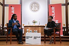 Ibram X. Kendi presenting his new book How to Be an Antiracist at Unitarian Universalist Church located in Montclair, New Jersey, on August 14, 2019 Ibram X. Kendi How to Be an Antiracist (48625586627).jpg