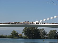 Inauguració del pont Lo Passador a Deltebre, 30 setembre 2010