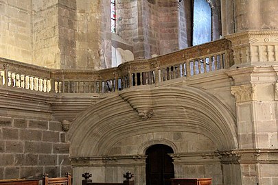 Tribune de la chapelle du Saint-Soulier ou tribune Philandrier.