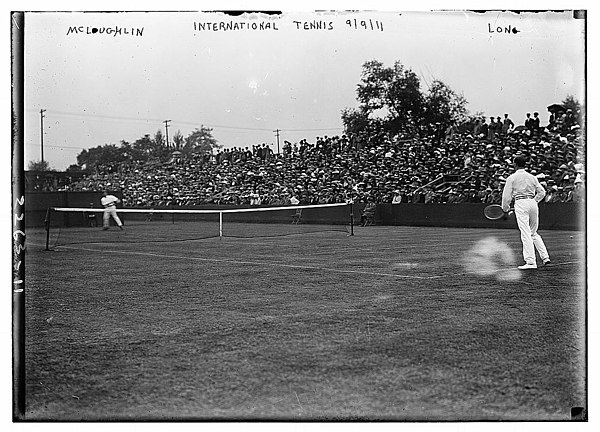 McLoughlin vs. Melville H. Long on September 9, 1911 at The Championships, Wimbledon