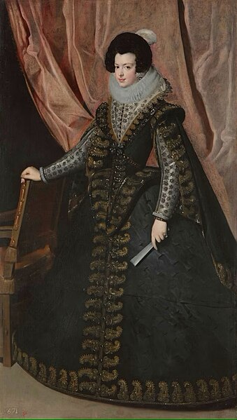 Ficheiro:Isabel de Borbón, by Diego Velázquez.jpg