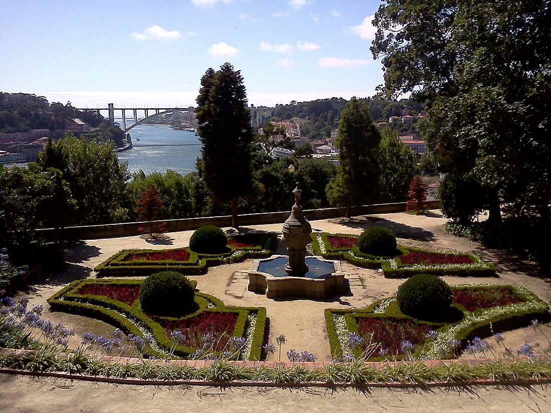 Jardines del Palacio de Cristal (Oporto)