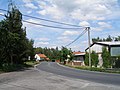 Silnice I/16 v Ješíně.