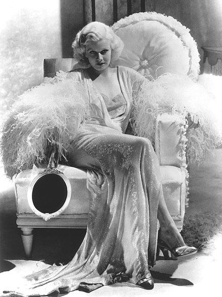 Jean Harlow as Kitty Packard in Dinner at Eight