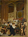 Святая Геновефа на смертном ложе. 1877—1880 гг. Музей Орсе, Париж
