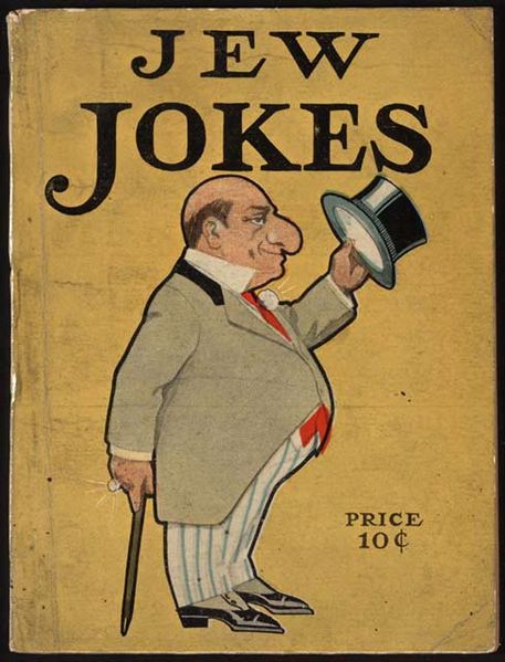 Book of jokes about Jews published in the United States in 1908.