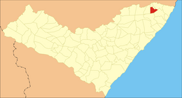 Jundiá – Mappa