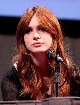 Karen Gillan na Comic-Con, San Diego, červenec 2011.