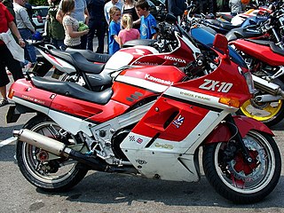 <span class="mw-page-title-main">Kawasaki Tomcat ZX-10</span> Type of motorcycle
