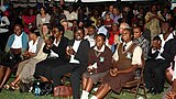 Kenyans observing as Barack Obama takes the oath of office