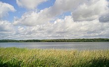 Der See Kisajno war ein Hauptdrehort