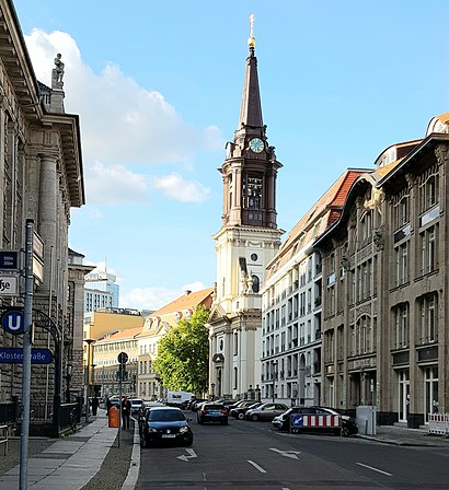 So kommt man zu Klosterstr. mit den Öffentlichen - Mehr zum Ort Hier