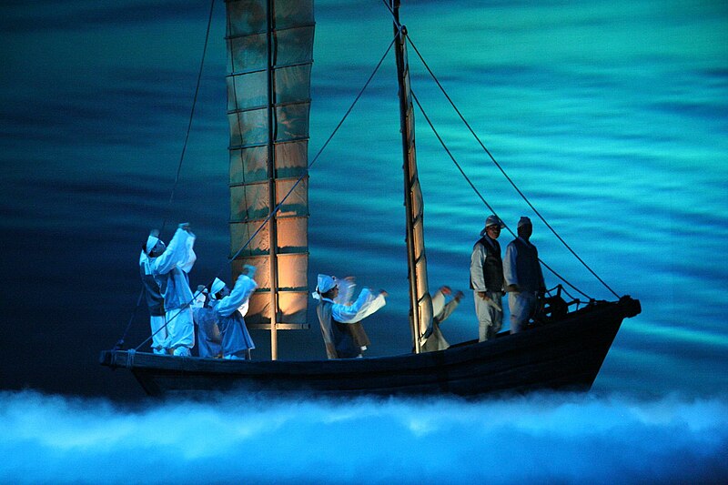 File:Korean theater-Changgeuk-Leaving Ship-01.jpg