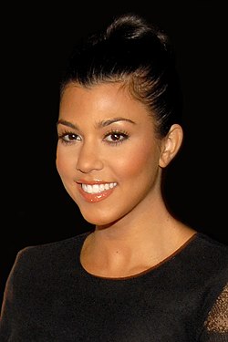 Kourtney Kardashian vuonna 2009.