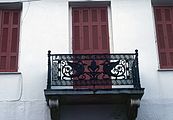 Balkon in Rethymno