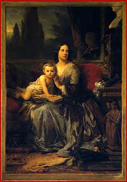 Image: Léon Cogniet   Portrait de Maria Brignole Sale De Ferrari