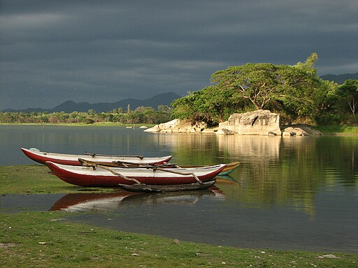 Lake at Yudanganawa in Buttala, Sri Lanka