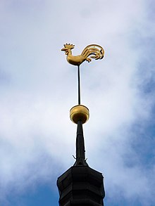 The cathedral weather cock Latvia Riga Cathedral weather cock.jpg