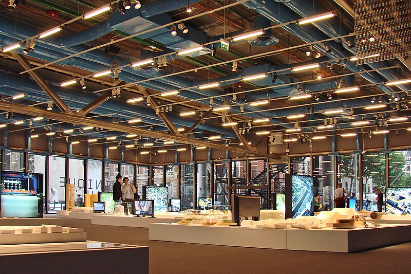 File:Lexposition Dominique Perrault Architecture au Centre Georges Pompidou, Paris 2008.jpg