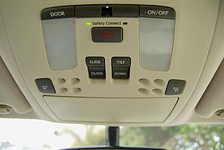 <span class="mw-page-title-main">Safety Connect</span> Toyota subscription-based telematics system