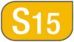 Línea de logotipo S15