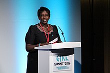 Linah Jebii Kilimo, Chair of anti-FGM Board, Kenya, speaking at the Girl Summit 2014 Linah Jebii Kilimo, Chair of anti-FGM Board, Kenya, speaking at the Girl Summit 2014 (14724900665).jpg