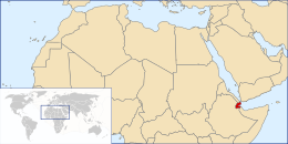 Gibuti - Localizzazione
