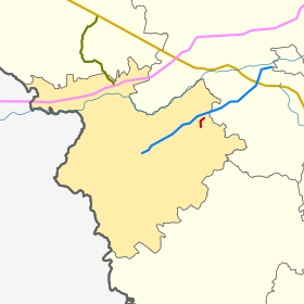 66N-1133 na mapie rejonu krasninskiego